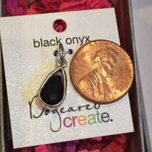 Dogeared Black Onyx Pendant Charm